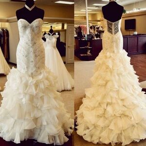 Maggie Sottero Ivory Bridal Gown Size 12